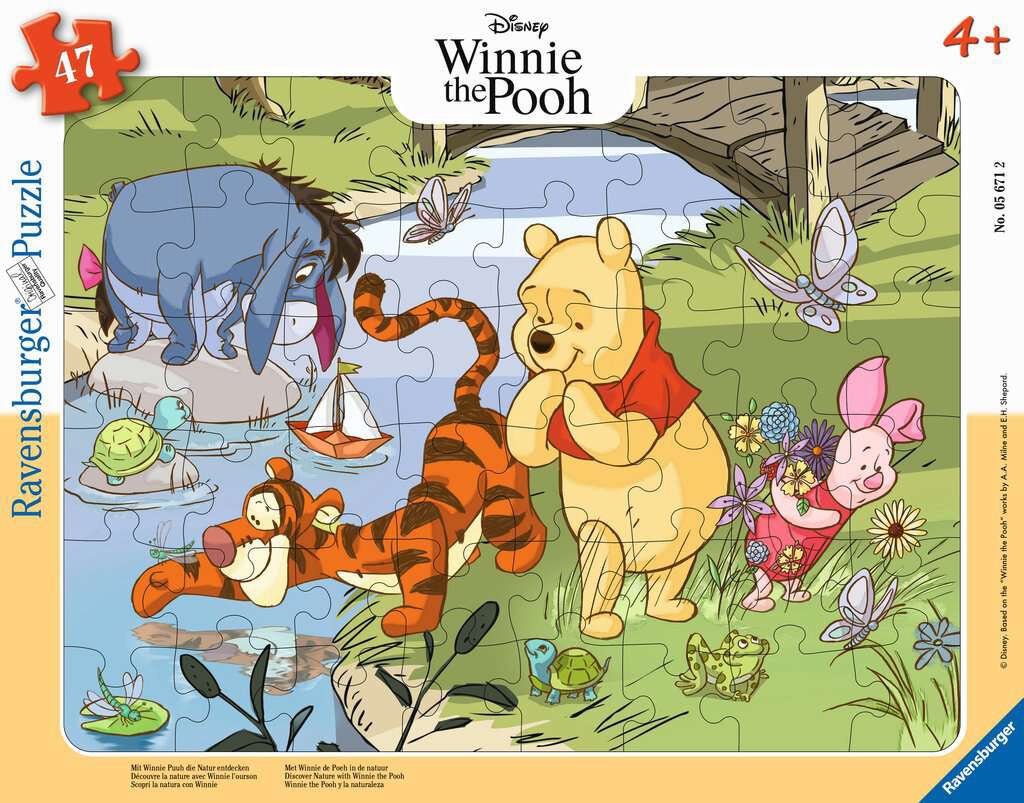Ravensburger Puzzle Entdecke Die Natur mit Winnie Puuh 47 Teile Ravensburger Puzzle Entdecke Die Natur mit Winnie Puuh 47 Teile von Ravensburger