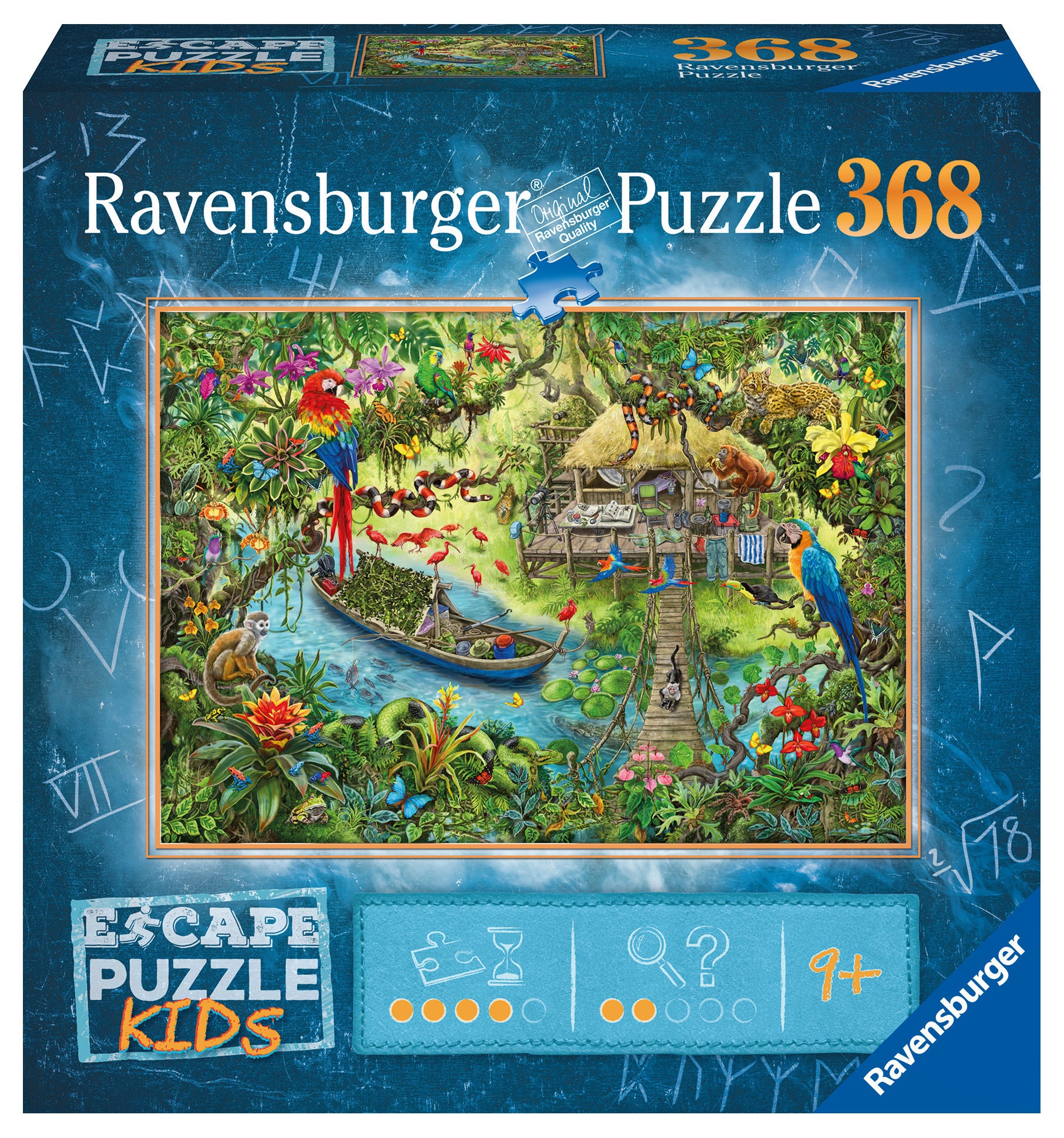 Ravensburger Puzzle Escape Dschungel Kinderpuzzle, 368 Teile Ravensburger Puzzle Escape Dschungel Kinderpuzzle, 368 Teile von Ravensburger