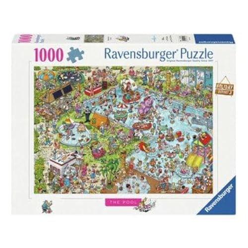 Ravensburger Puzzle Holiday Resort 3: The Pool - Puzzle - 1000 Teile von Ravensburger