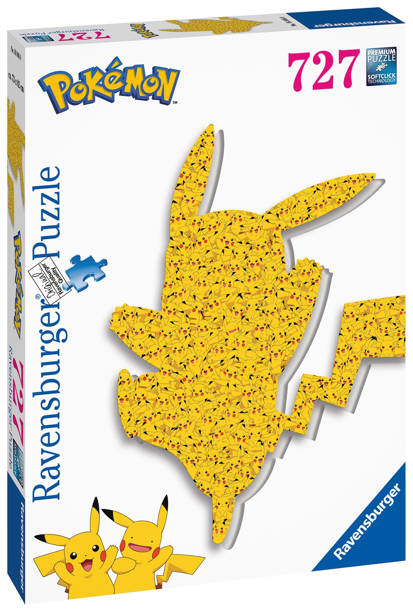 Ravensburger Puzzle Geformter Pikachu, 600-700 Teile Ravensburger Puzzle Geformter Pikachu, 600-700 Teile von Ravensburger