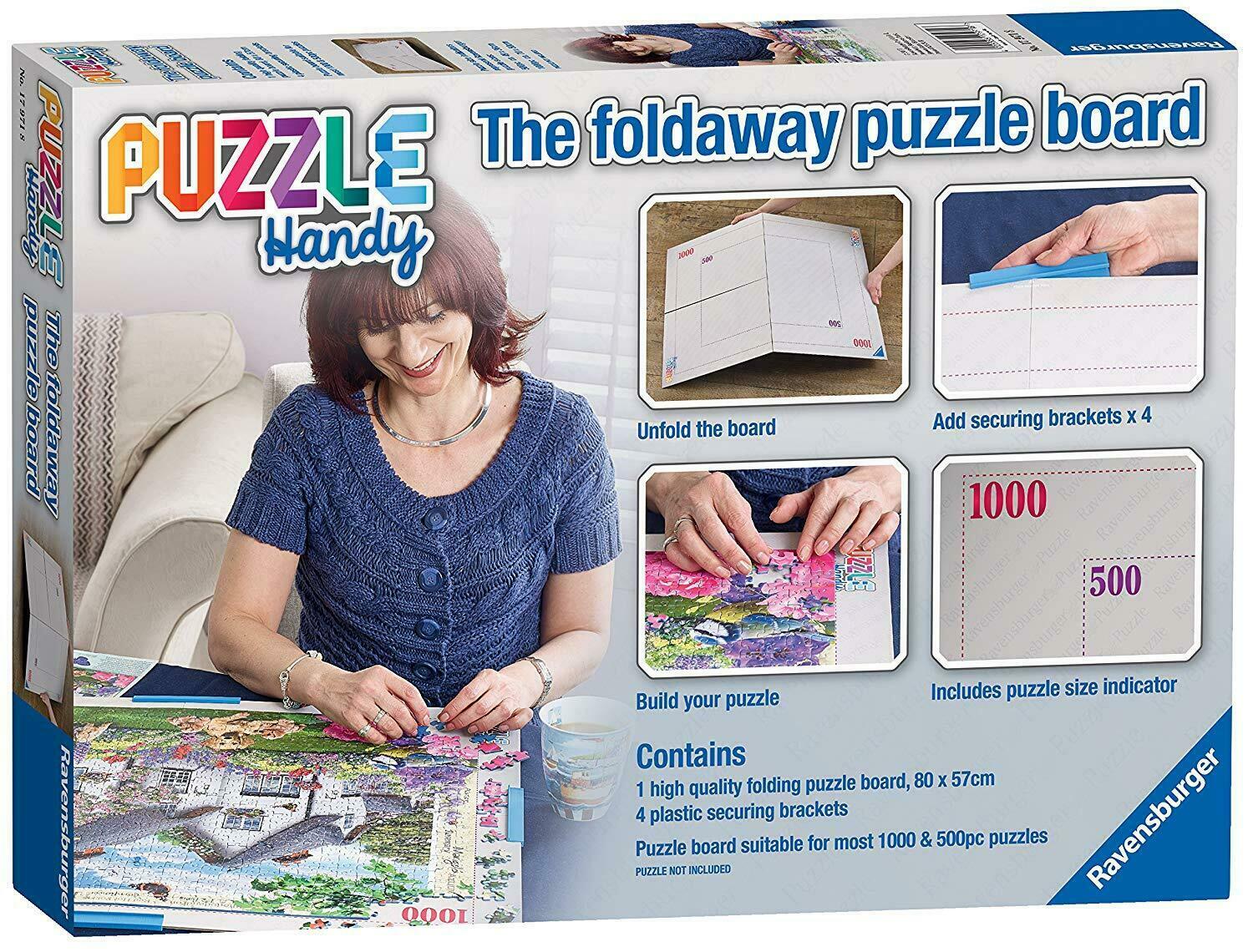 Ravensburger Puzzle Handy - Foldaway Puzzle Board Ravensburger-17971 Ravensburger Puzzle Handy - Foldaway Puzzle Board Ravensburger-17971 von Ravensburger
