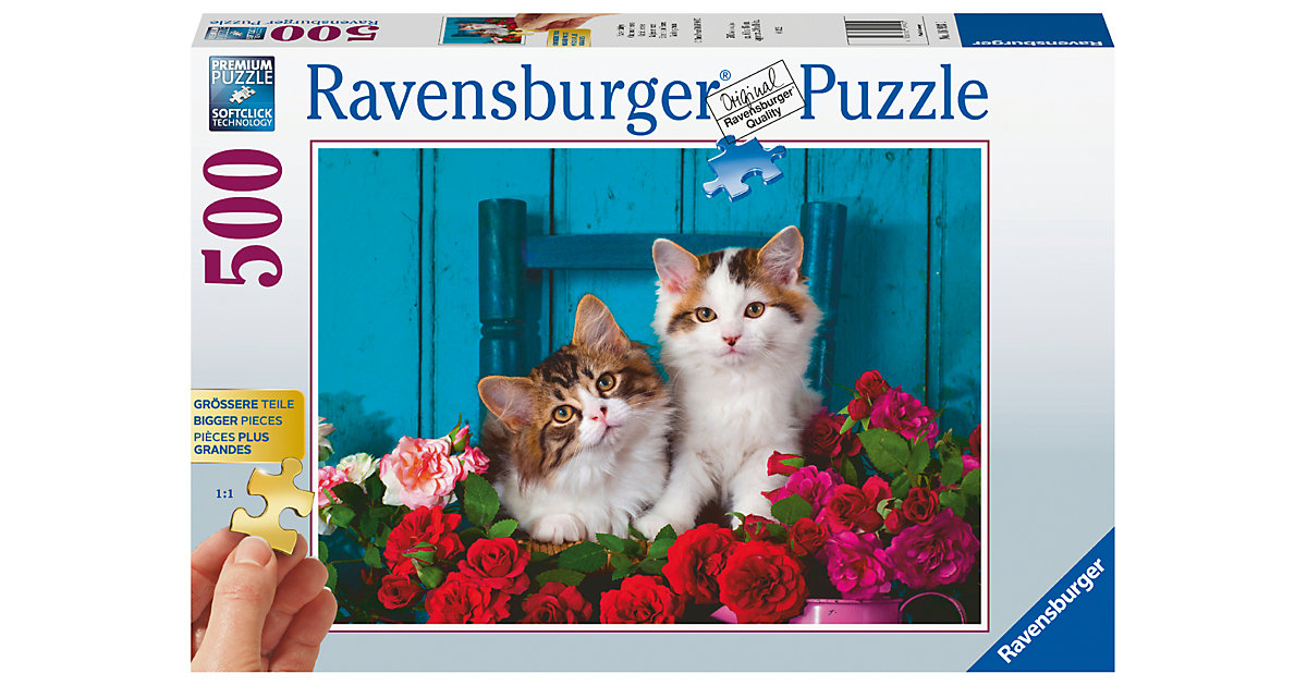 Ravensburger Puzzle - Katzenbabys - Gold Edition 500 Teile von Ravensburger
