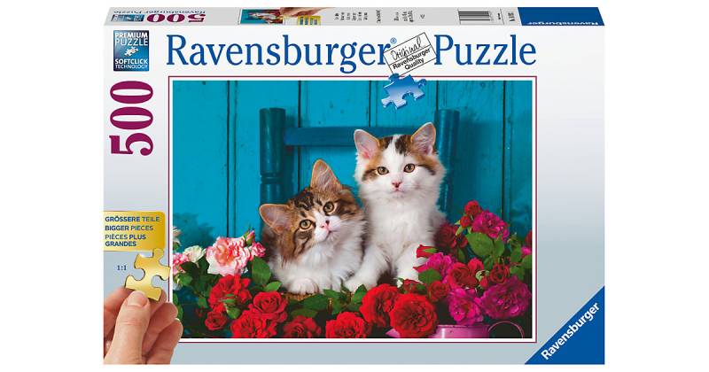 Ravensburger Puzzle - Katzenbabys - Gold Edition 500 Teile von Ravensburger