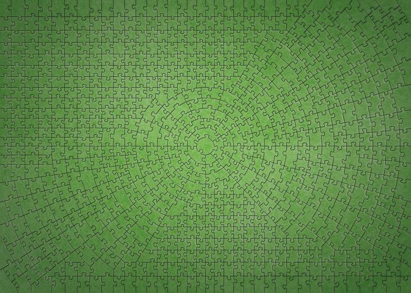 Ravensburger Puzzle Krypt 736 P Neongrün 736 Teile Puzzle Ravensburger-00276 von Ravensburger