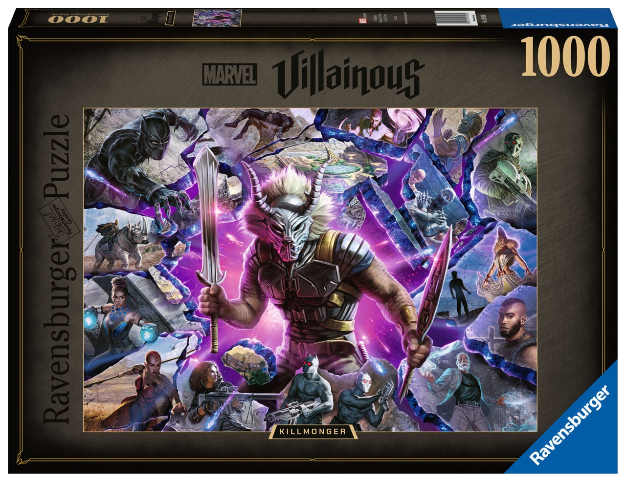 Ravensburger Puzzle Marvel Villainous Killmonger 1000 Teile Ravensburger Puzzle Marvel Villainous Killmonger 1000 Teile von Ravensburger