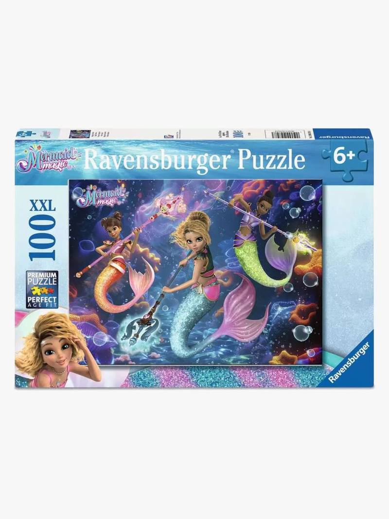 Ravensburger Puzzle Mermaid Magic 100 Teile XXL Ravensburger Puzzle Mermaid Magic 100 Teile XXL von Ravensburger