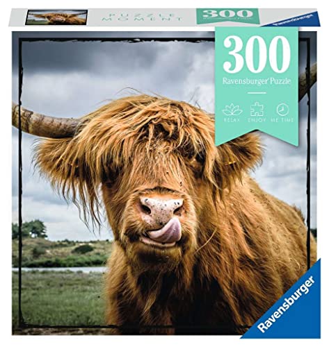 Ravensburger Puzzle Moment 13273 - Highland Cattle - 300 Teile Puzzle für Erwachsene und Kinder ab 8 Jahren von Ravensburger