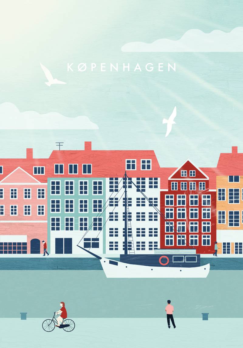 Ravensburger Puzzle Moment - Kopenhagen 300 Teile Puzzle Ravensburger-00769 von Ravensburger