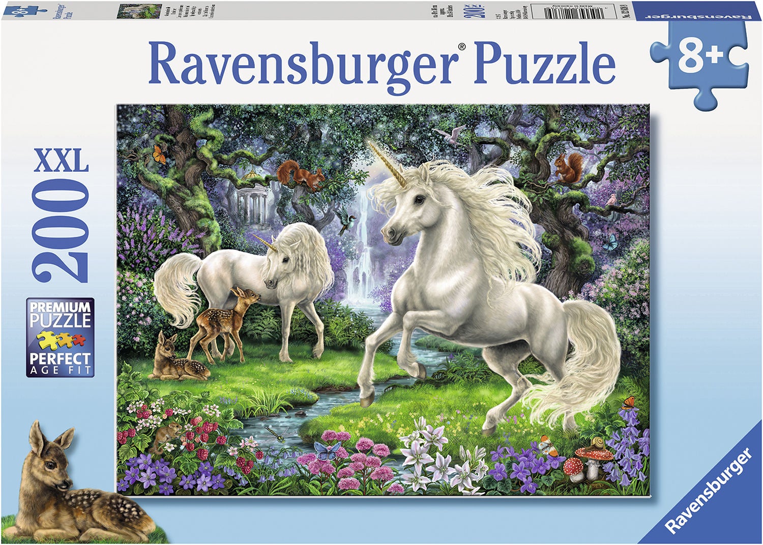 Ravensburger Puzzle Mystische Einhörner 200 Teile von Ravensburger