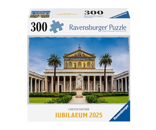 Ravensburger - Puzzle Päpstliche Basilika von São Paulo außerhalb der Mauern, Limited Edition Iubilaeum 2025, 300 Teile von Ravensburger
