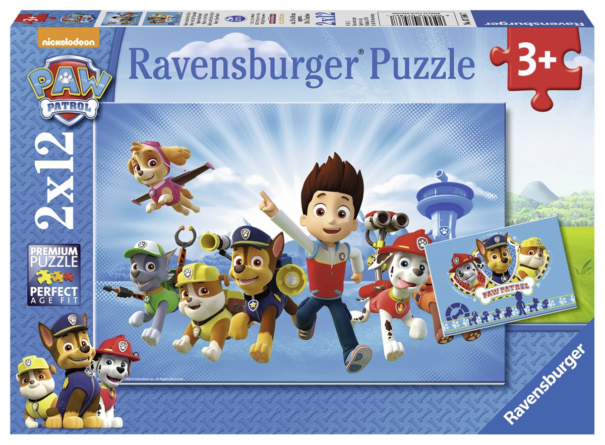 Ravensburger Puzzle Paw Patrol 2x12 Teile Ravensburger Puzzle Paw Patrol 2x12 Teile von Ravensburger