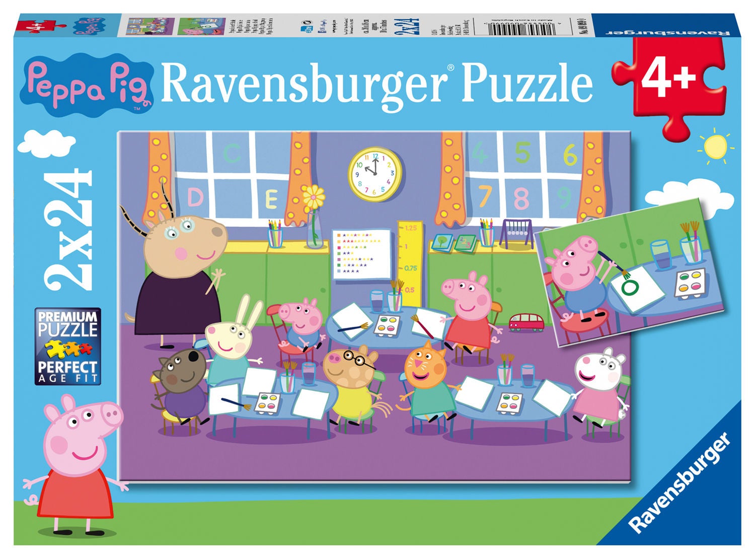 Ravensburger Puzzle Peppa Wutz, 2x24 Teile Ravensburger Puzzle Peppa Wutz, 2x24 Teile von Ravensburger
