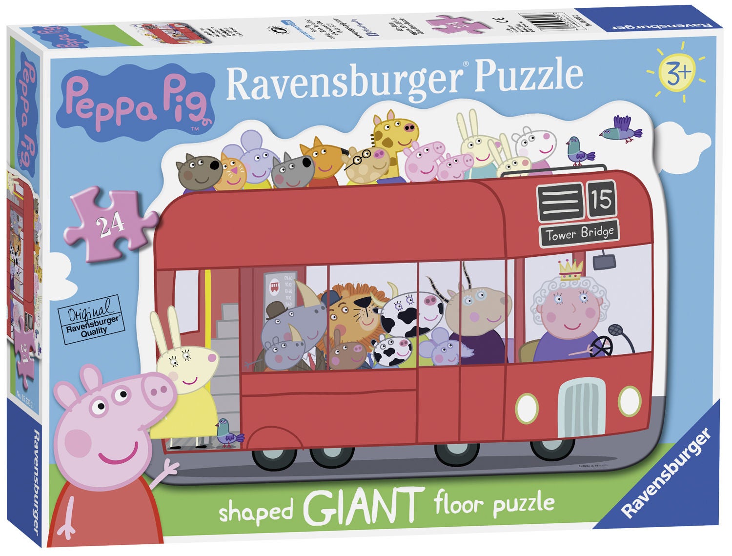 Ravensburger Puzzle Peppa Wutz Bus, 24 Teile Ravensburger Puzzle Peppa Wutz Bus, 24 Teile von Ravensburger