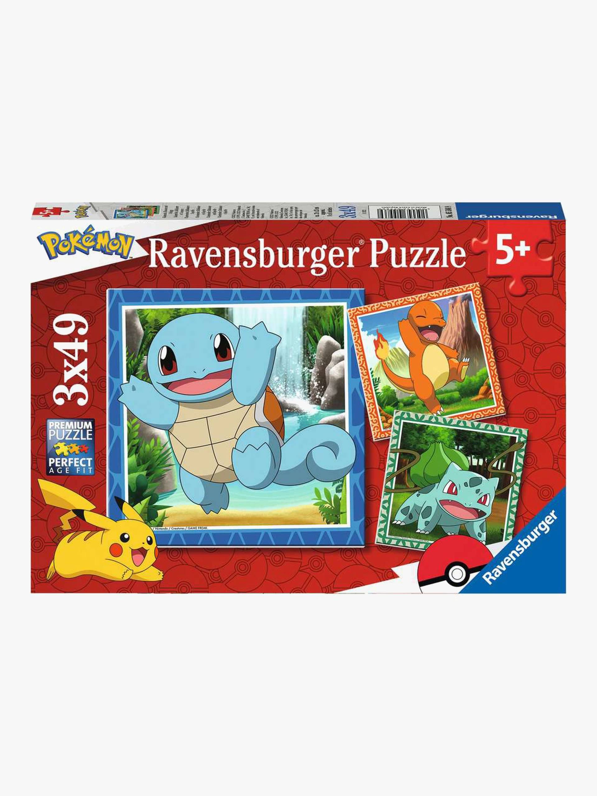 Ravensburger Puzzle Pokémon 3x49 Teile von Ravensburger