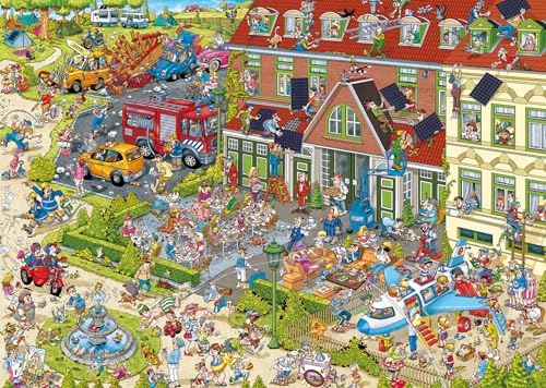 Ravensburger Puzzle - Ray's Comic Series: Holiday Resort 2 - The Hotel - 1000 Teile Comic-Puzzle, ab 14 Jahre von Ravensburger