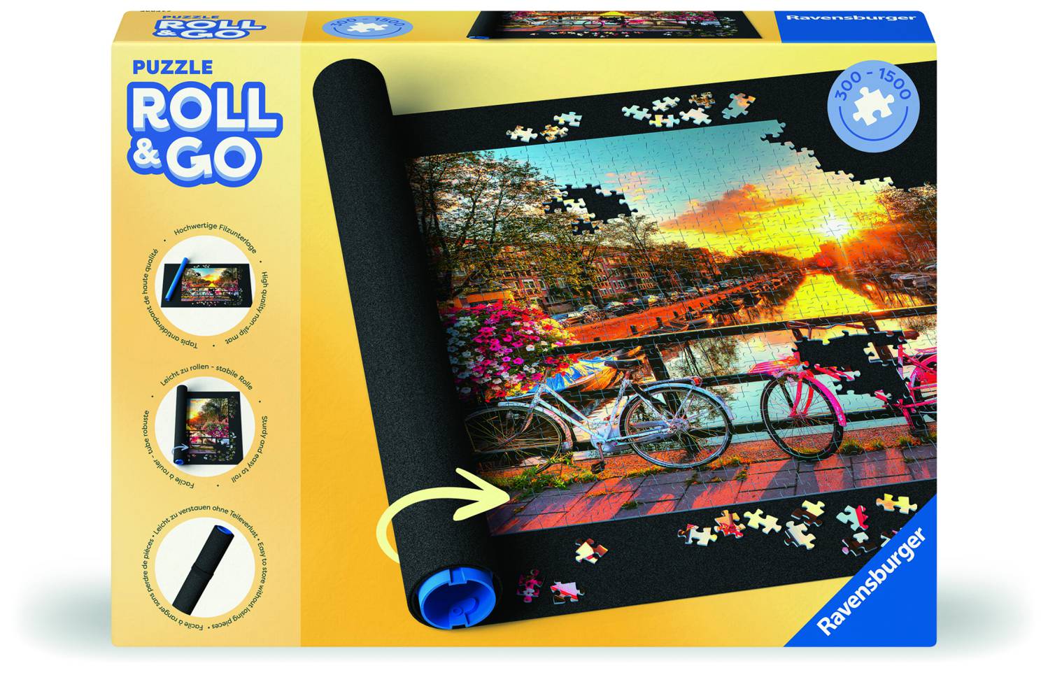 Ravensburger Puzzle Roll & Go bis 1500 Teile - von Ravensburger