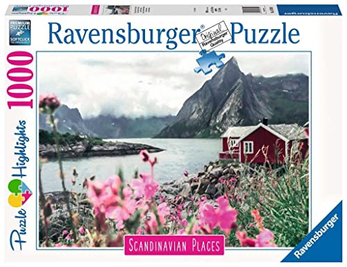 Ravensburger Puzzle Scandinavian Places 16740 - Reine, Lofoten, Norwegen - 1000 Teile Puzzle für Erwachsene und Kinder ab 14 Jahren von Ravensburger