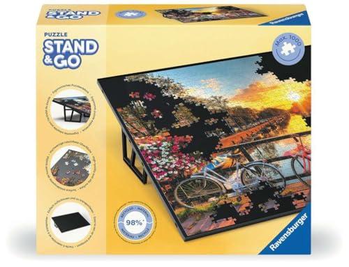 Ravensburger Puzzle Stand & Go 17976 - Praktisches Puzzle-Zubehör speziell für 1000 Teile Puzzles entwickelt von Ravensburger