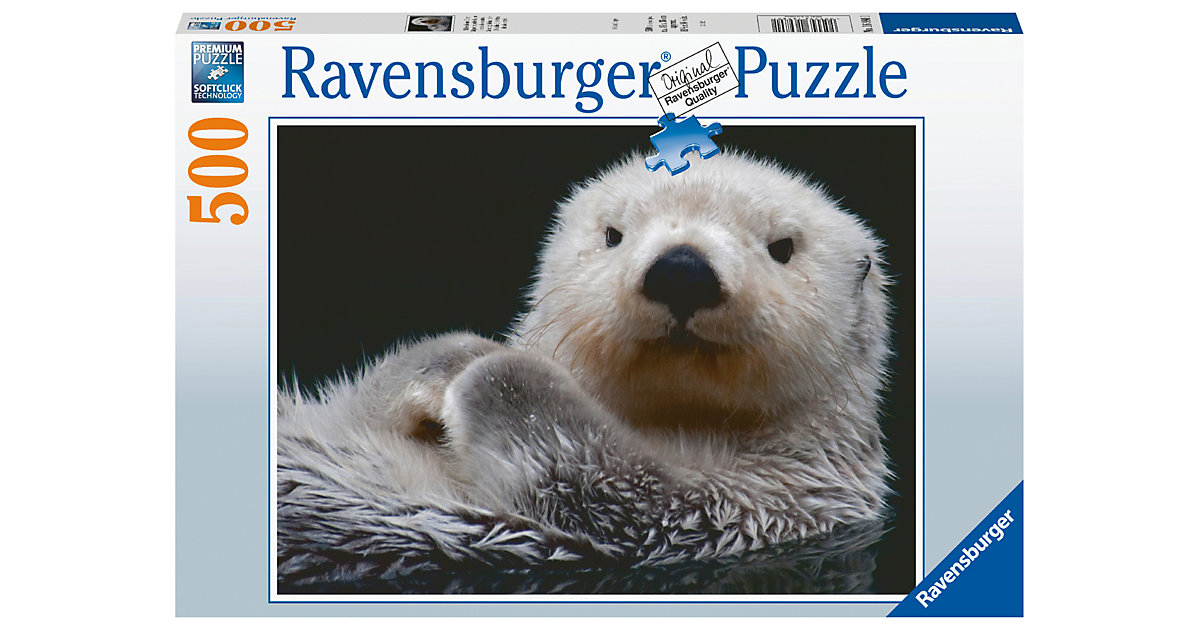 Ravensburger Puzzle - Süßer kleiner Otter - 500 Teile Puzzle von Ravensburger