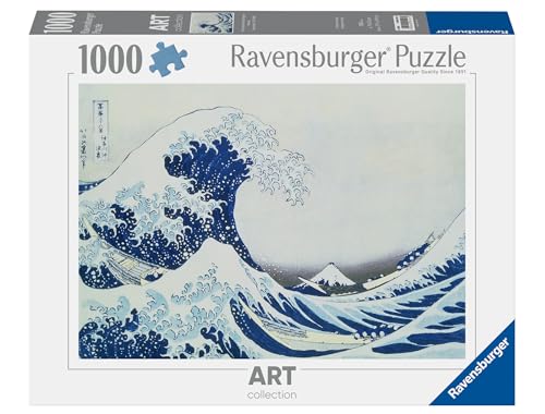 Ravensburger Puzzle für Erwachsene – Puzzle 1000 Teile – Art Collection – Die große Welle von Kanagawa/Hokusai – Erwachsene und Kinder ab 14 Jahren – Hochwertiges Puzzle – 12000107 Ravensburger Puzzle für Erwachsene – Puzzle 1000 Teile – Art Collection – Die große Welle von Kanagawa/Hokusai – Erwachsene und Kinder ab 14 Jahren – Hochwertiges Puzzle – 12000107 von Ravensburger