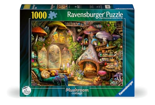 Ravensburger Puzzle mit Pilzhütte, 1000 Teile, für Erwachsene und Kinder ab 12 Jahren Ravensburger Puzzle mit Pilzhütte, 1000 Teile, für Erwachsene und Kinder ab 12 Jahren von Ravensburger