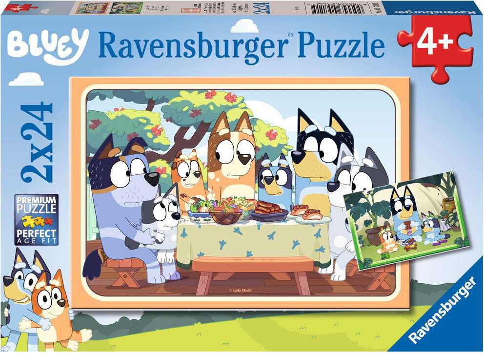 Ravensburger Puzzles Bluey 2x24 Teile Ravensburger Puzzles Bluey 2x24 Teile von Ravensburger