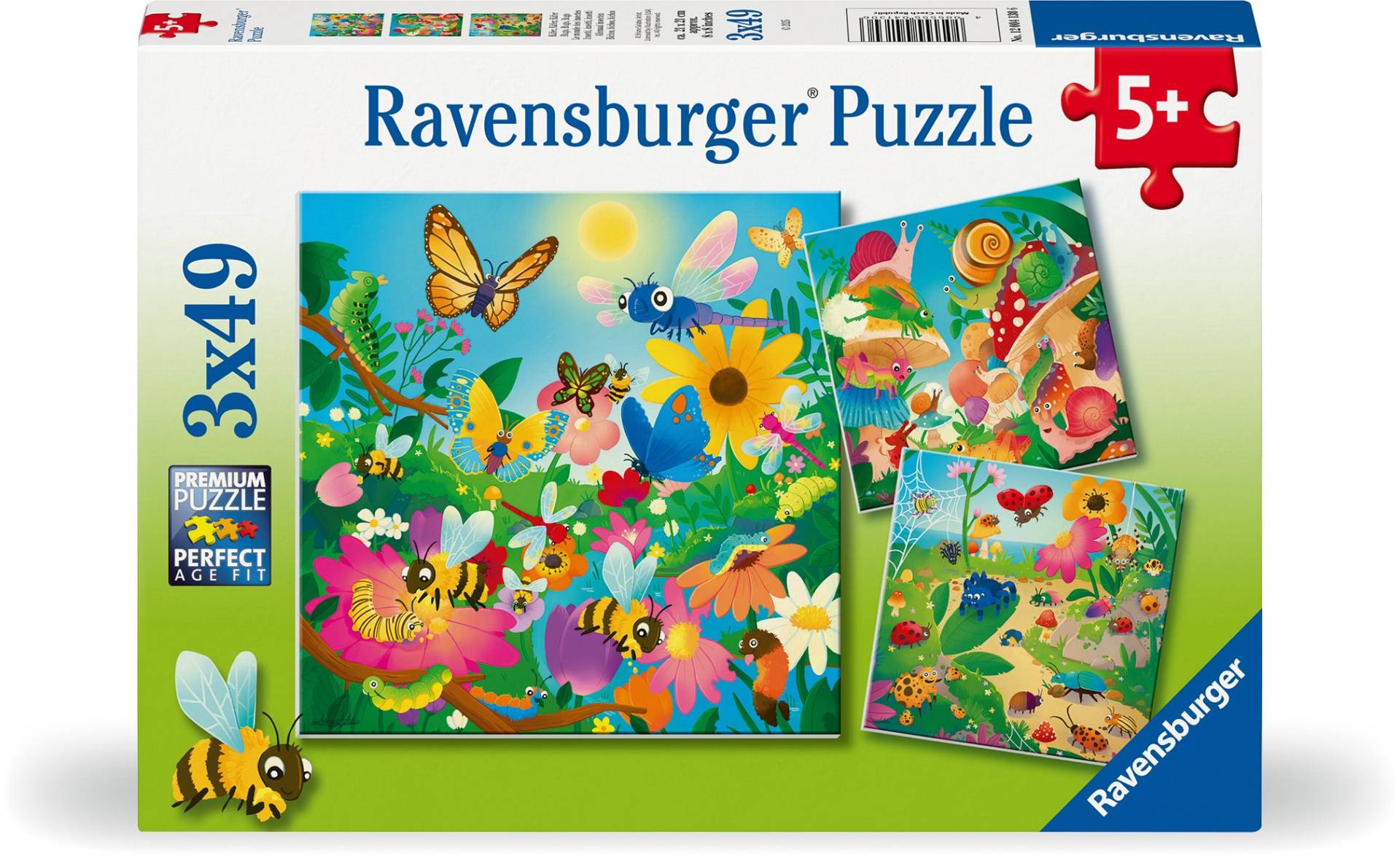 Ravensburger Puzzles Krabbeltiere 3x49 Teile Ravensburger Puzzles Krabbeltiere 3x49 Teile von Ravensburger