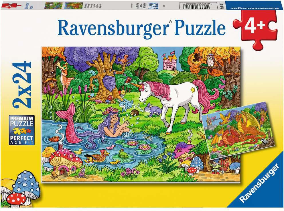 Ravensburger Puzzles Magical Forest 2x24 Teile Ravensburger Puzzles Magical Forest 2x24 Teile von Ravensburger