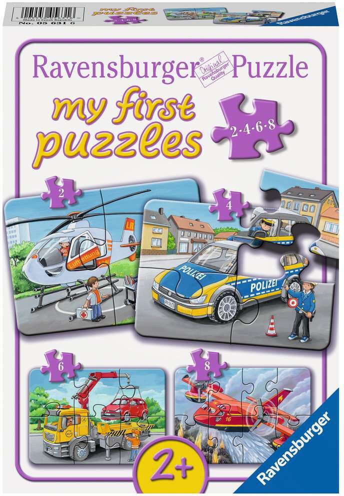 Ravensburger Puzzles My Emergency Vehicles 20 Teile von Ravensburger