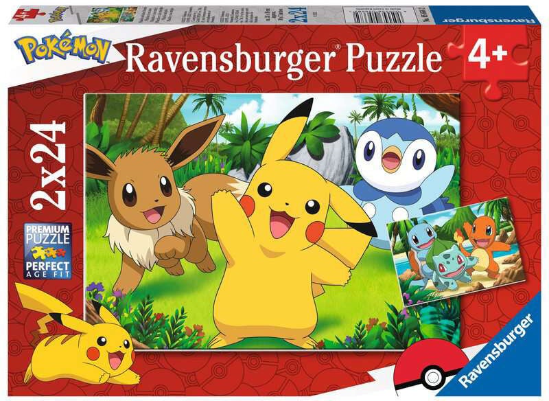 Ravensburger Puzzles Pokémon 2x24 Teile Ravensburger Puzzles Pokémon 2x24 Teile von Ravensburger