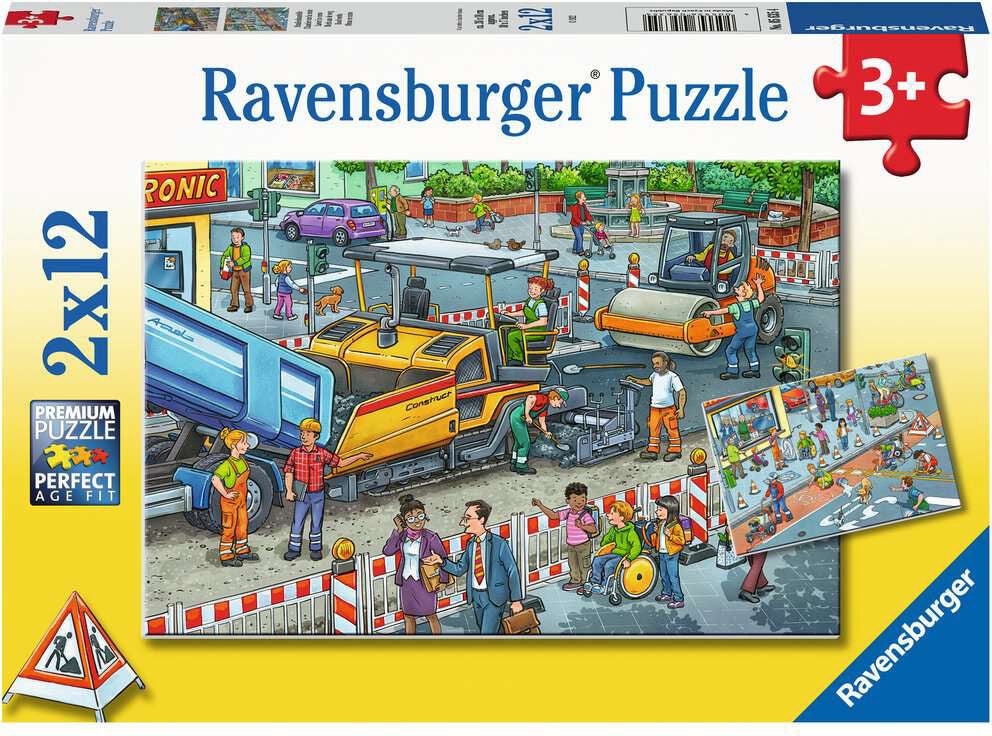Ravensburger Puzzles Road Construction Site 2x12 Teile Ravensburger Puzzles Road Construction Site 2x12 Teile von Ravensburger