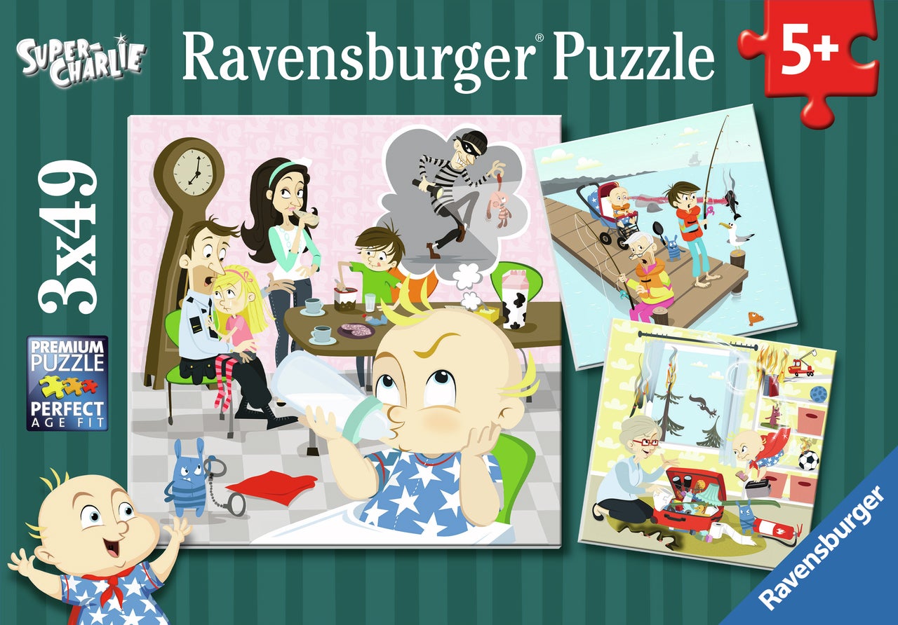 Ravensburger Puzzles Super Charlie 3-in-1 Ravensburger Puzzles Super Charlie 3-in-1 von Ravensburger