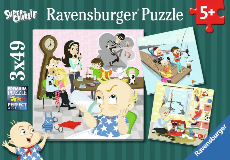 Ravensburger Puzzles Super Charlie 3-in-1 von Ravensburger