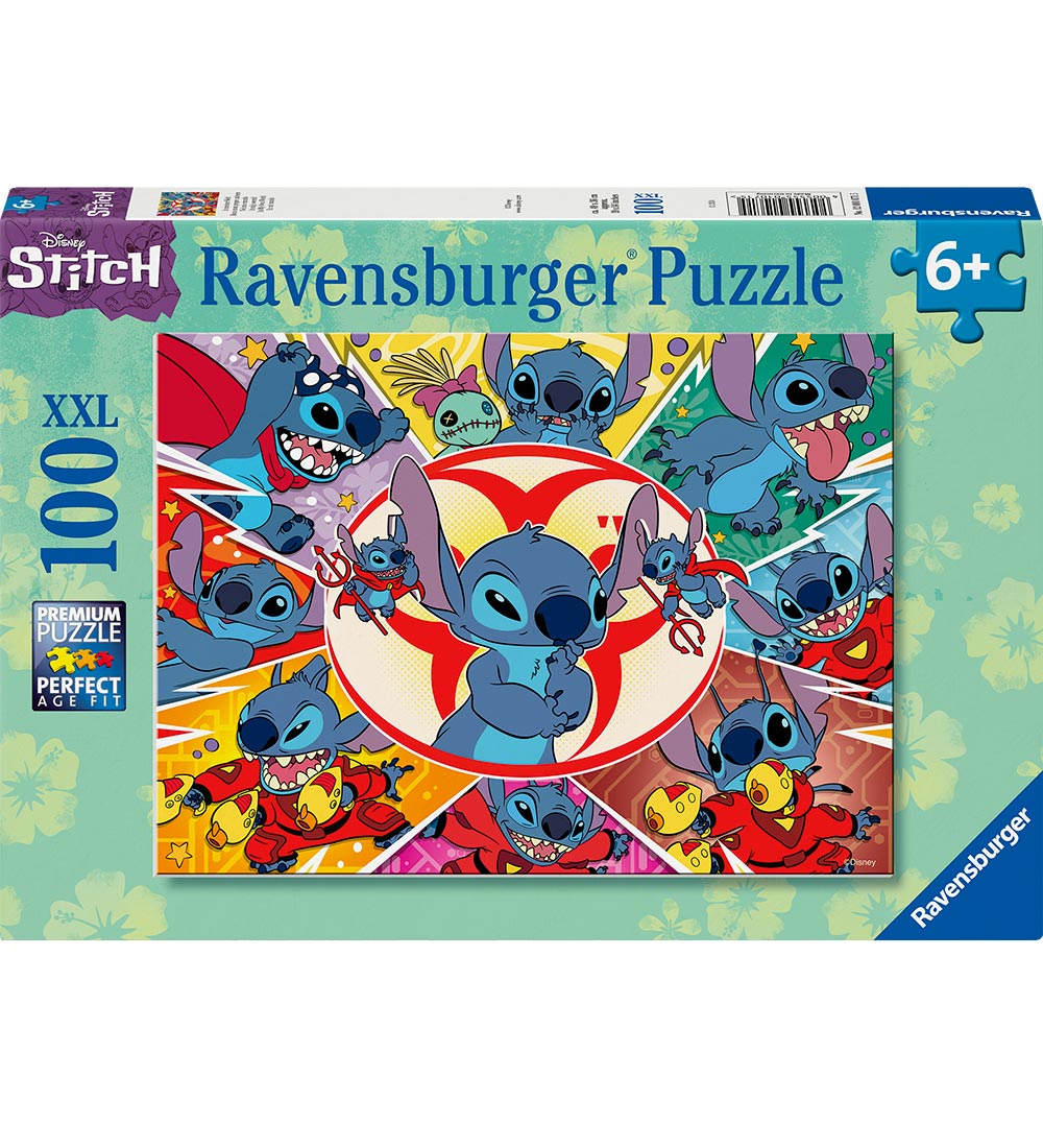 Ravensburger Puzzlespiel - 100 Teile - Disney Stitch - Ravensburger - One Size - Puzzlespiele von Ravensburger