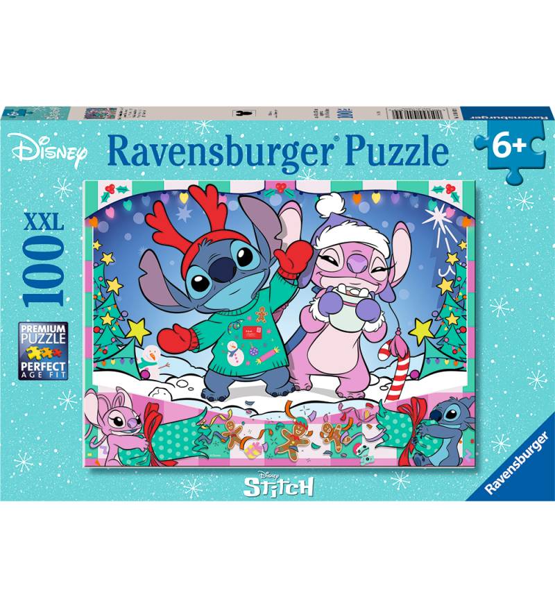 Ravensburger Puzzlespiel - 100 Teile - Disney Stitch Weihnachten - Ravensburger - One Size - Puzzlespiele Ravensburger Puzzlespiel - 100 Teile - Disney Stitch Weihnachten - Ravensburger - One Size - Puzzlespiele von Ravensburger