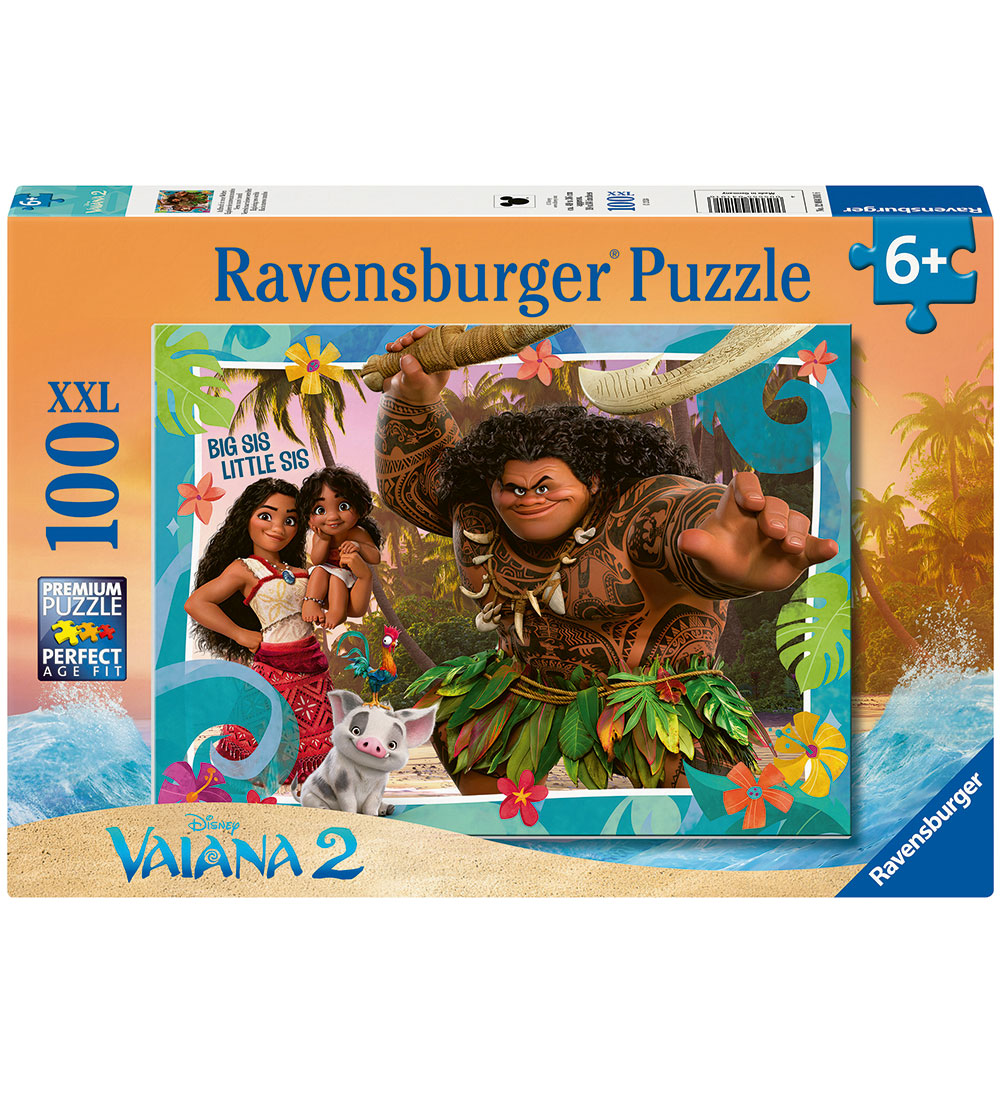 Ravensburger Puzzlespiel - 100 Teile - Disney Vaiana - Ravensburger - One Size - Puzzlespiele von Ravensburger