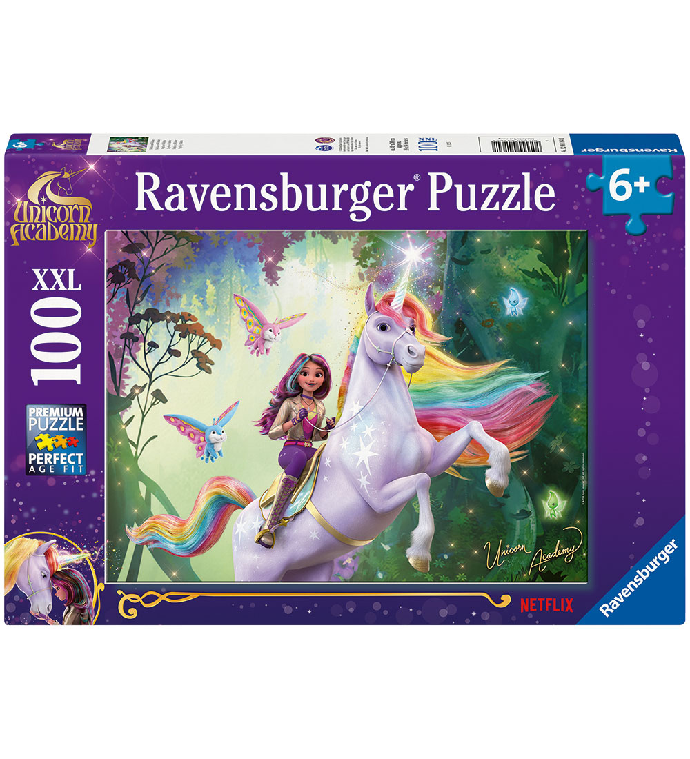 Ravensburger Puzzlespiel - 100 Teile - Unicorn Academy - Ravensburger - One Size - Puzzlespiele von Ravensburger