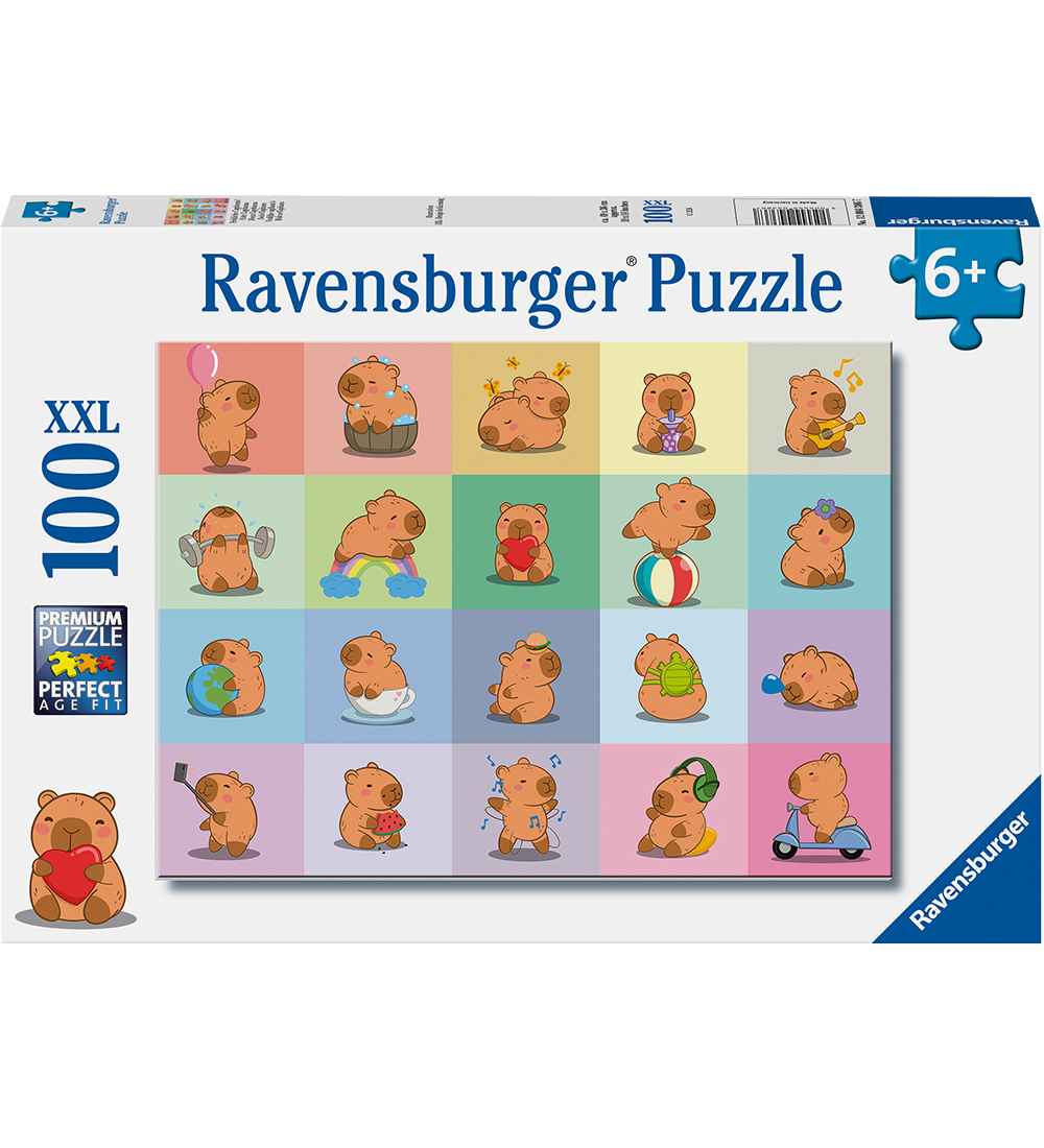 Ravensburger Puzzlespiel - 100 Teile - Wasserschwein - Ravensburger - One Size - Puzzlespiele von Ravensburger