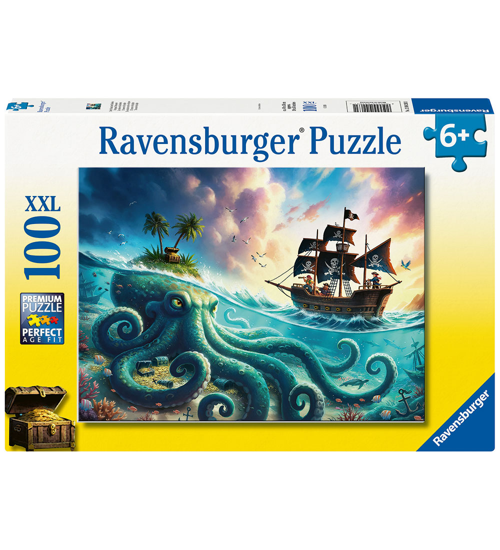 Ravensburger Puzzlespiel - 100 Teile XXL - Pirat Treasure - Ravensburger - One Size - Puzzlespiele von Ravensburger