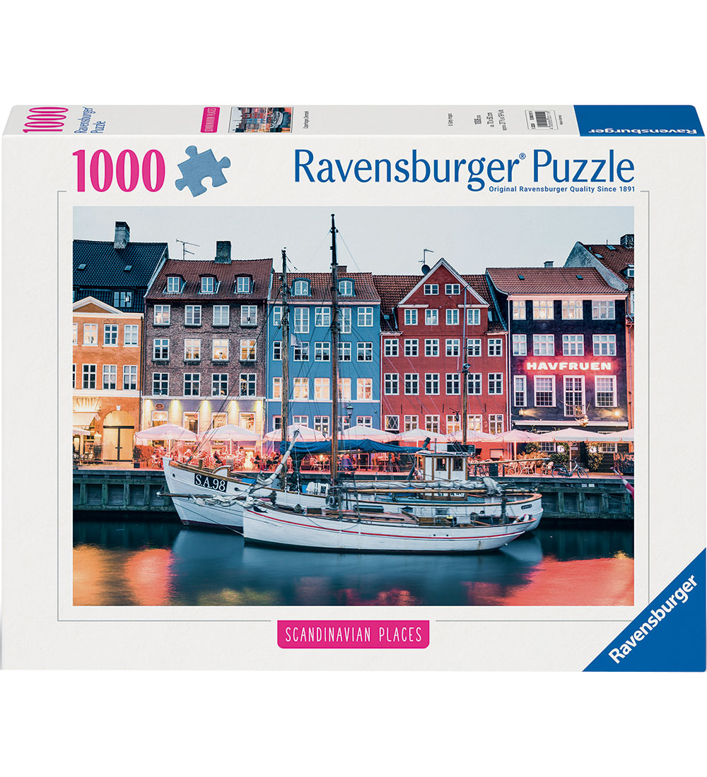 Ravensburger Puzzlespiel - 1000 Teile - Copenhagen Denmark - Ravensburger - One Size - Puzzlespiele von Ravensburger