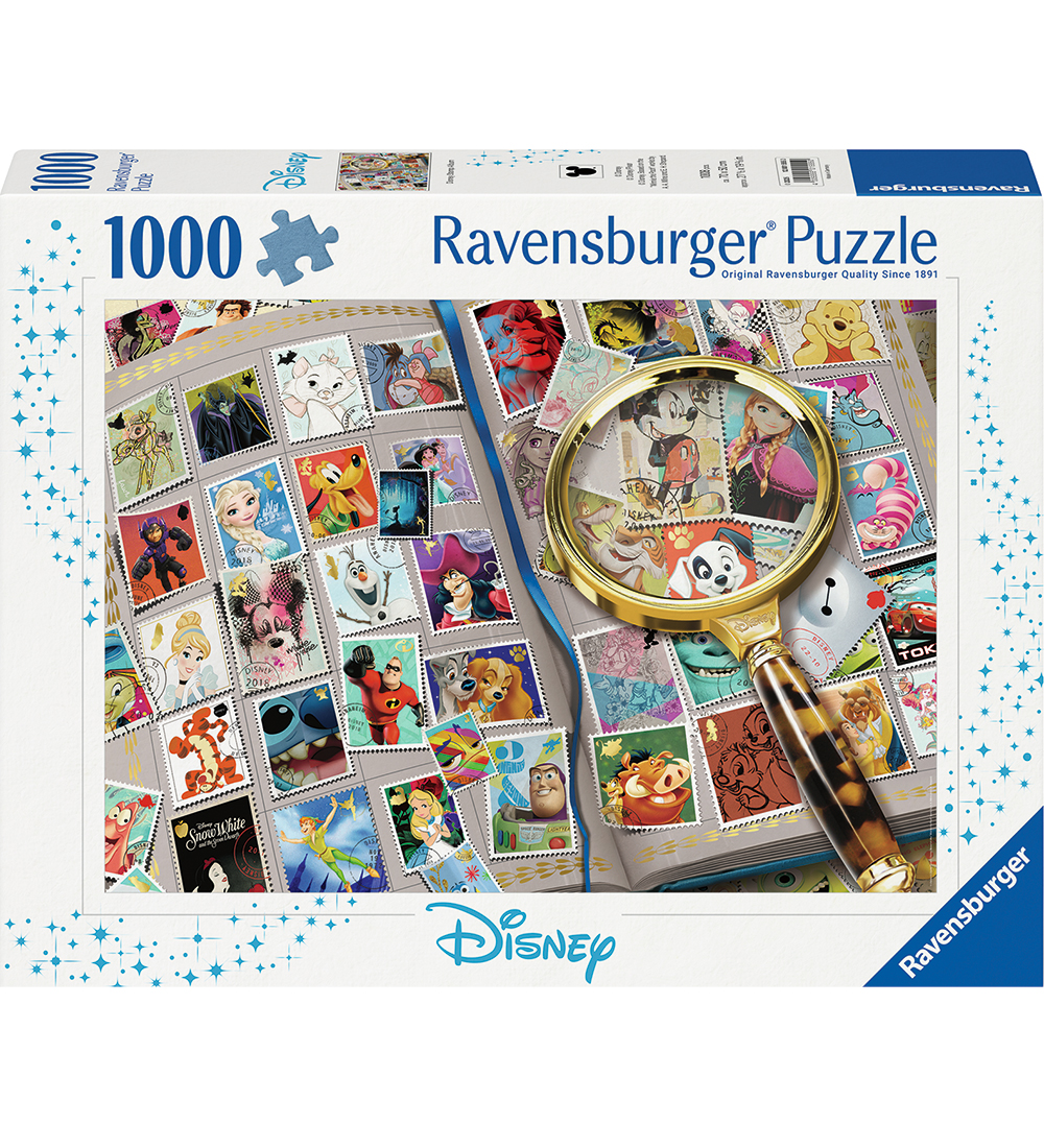 Ravensburger Puzzlespiel - 1000 Teile - Disney Briefmarkenalbum - Ravensburger - One Size - Puzzlespiele von Ravensburger