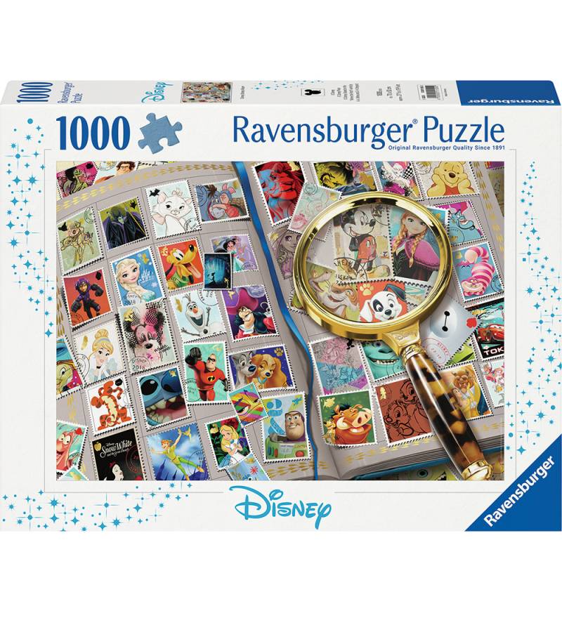 Ravensburger Puzzlespiel - 1000 Teile - Disney Briefmarkenalbum - Ravensburger - One Size - Puzzlespiele Ravensburger Puzzlespiel - 1000 Teile - Disney Briefmarkenalbum - Ravensburger - One Size - Puzzlespiele von Ravensburger