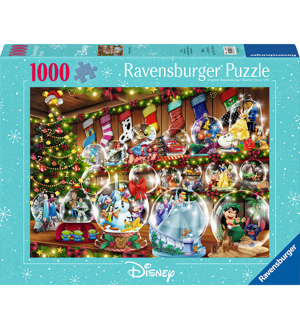 Ravensburger Puzzlespiel - 1000 Teile - Disney Weihnachten - Ravensburger - One Size - Puzzlespiele von Ravensburger
