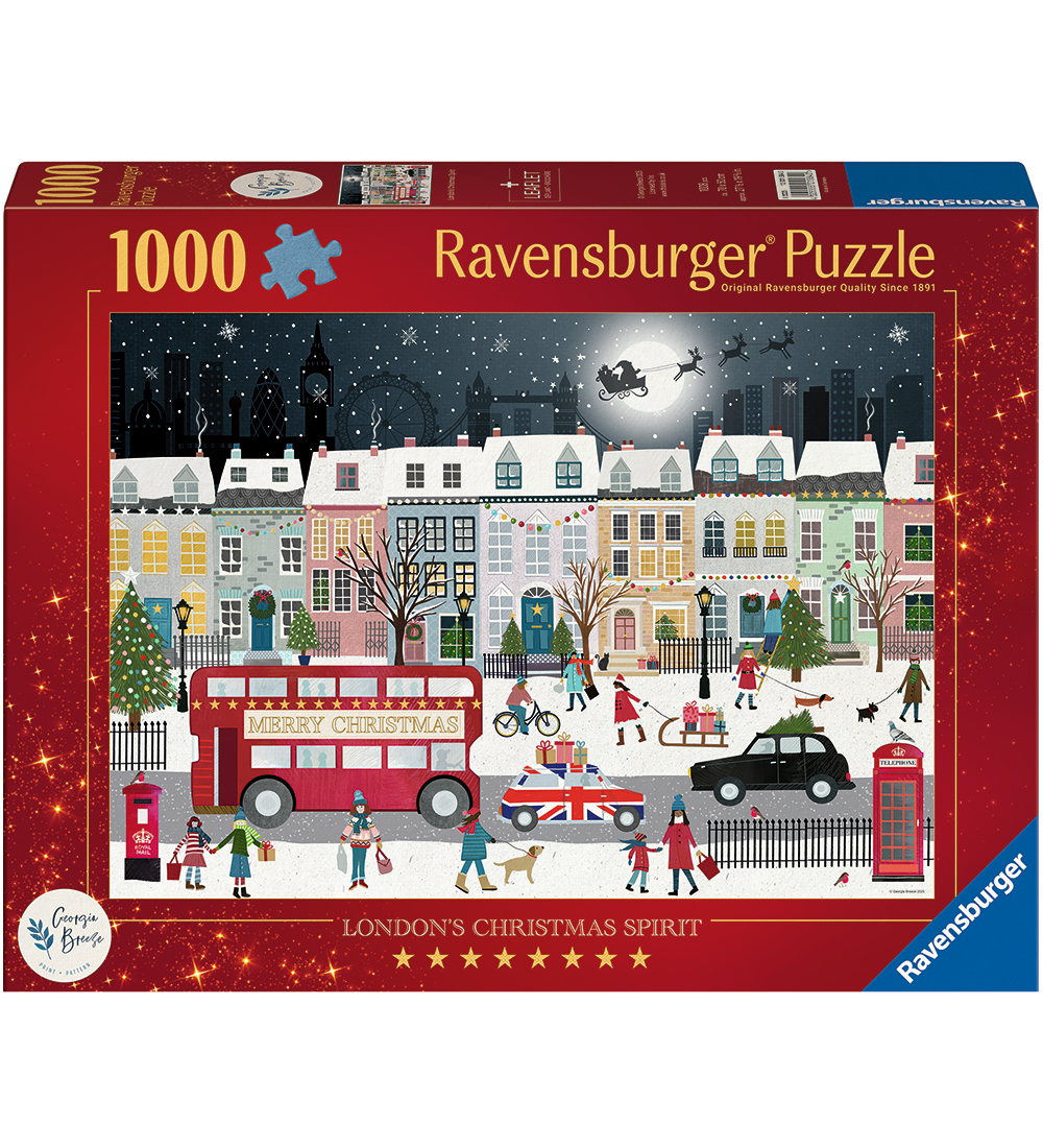Ravensburger Puzzlespiel - 1000 Teile - London's Weihnachtsgeist - Ravensburger - One Size - Puzzlespiele von Ravensburger