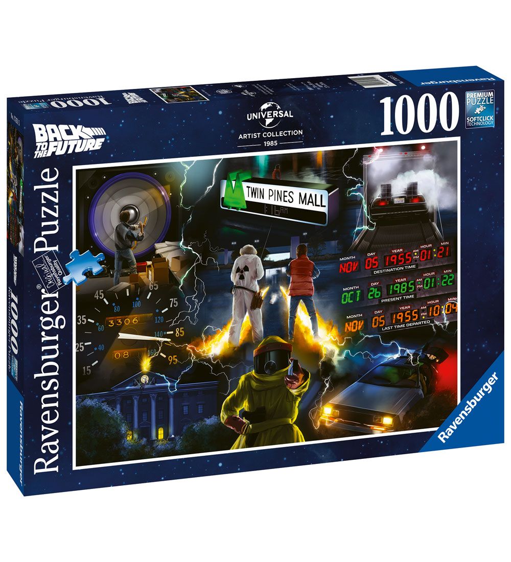 Ravensburger Puzzlespiel - 1000 Teile - Zurück in die Zukunft - Ravensburger - One Size - Puzzlespiele von Ravensburger