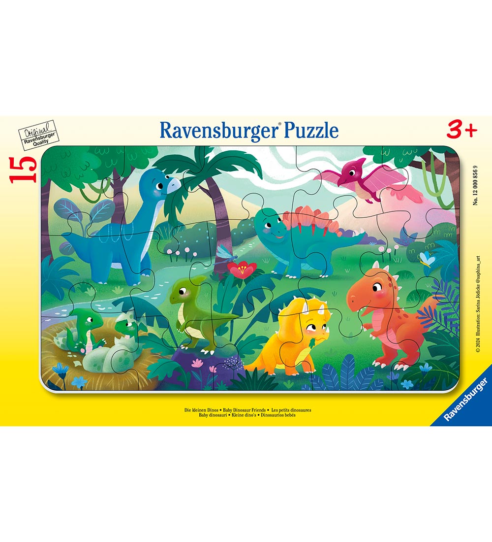 Ravensburger Puzzlespiel - 15 Teile - Baby Dinosaur Friends - Ravensburger - One Size - Puzzlespiele Ravensburger Puzzlespiel - 15 Teile - Baby Dinosaur Friends - Ravensburger - One Size - Puzzlespiele von Ravensburger
