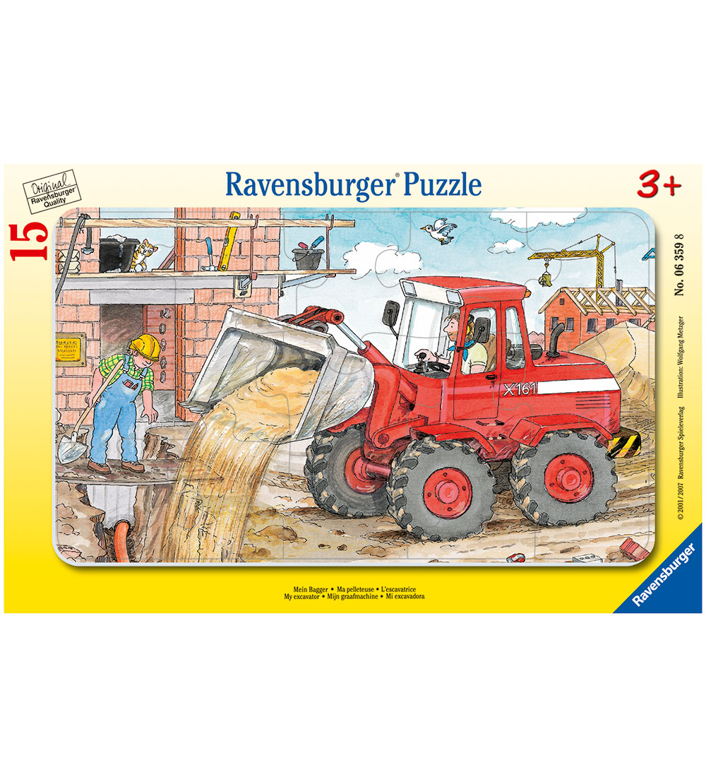 Ravensburger Puzzlespiel - 15 Teile - My Bagger - Ravensburger - One Size - Puzzlespiele von Ravensburger