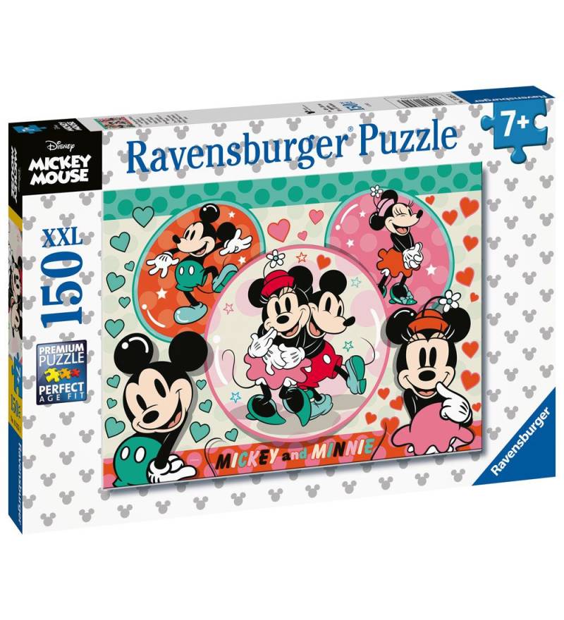 Ravensburger Puzzlespiel - 150 Teile - Mickey & Minnie - Ravensburger - One Size - Puzzlespiele Ravensburger Puzzlespiel - 150 Teile - Mickey & Minnie - Ravensburger - One Size - Puzzlespiele von Ravensburger