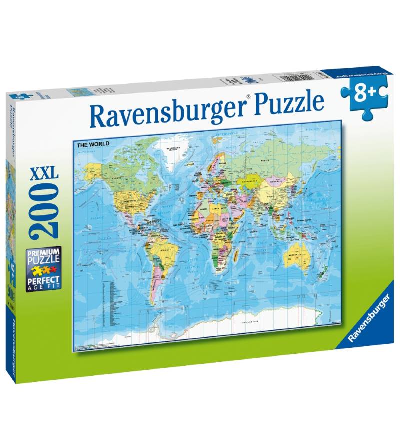 Ravensburger Puzzlespiel - 200 Teile - Weltkarte - Ravensburger - One Size - Puzzlespiele Ravensburger Puzzlespiel - 200 Teile - Weltkarte - Ravensburger - One Size - Puzzlespiele von Ravensburger