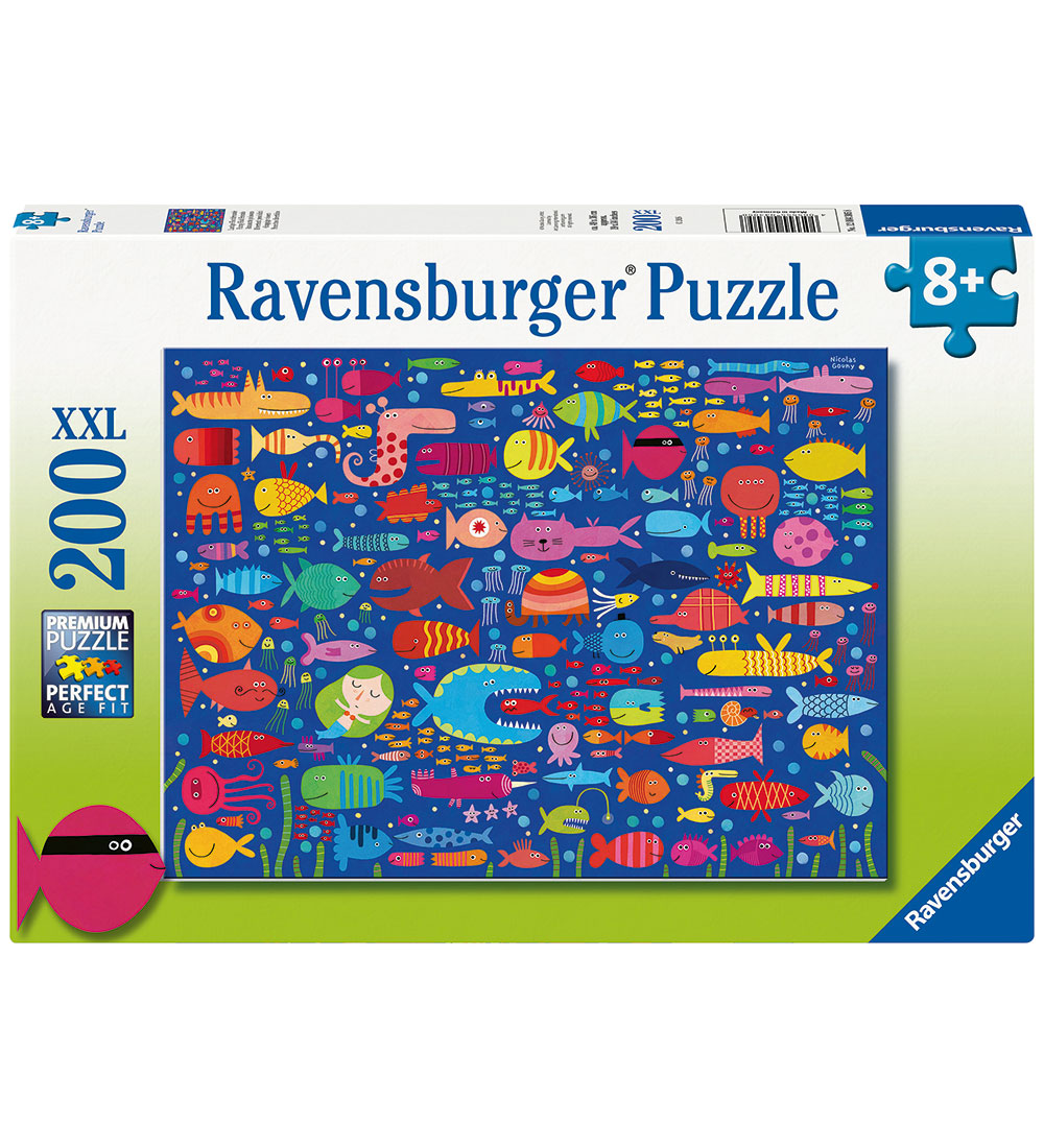 Ravensburger Puzzlespiel - 200 Teile XXL - Lustig Fish Friends - Ravensburger - One Size - Puzzlespiele Ravensburger Puzzlespiel - 200 Teile XXL - Lustig Fish Friends - Ravensburger - One Size - Puzzlespiele von Ravensburger